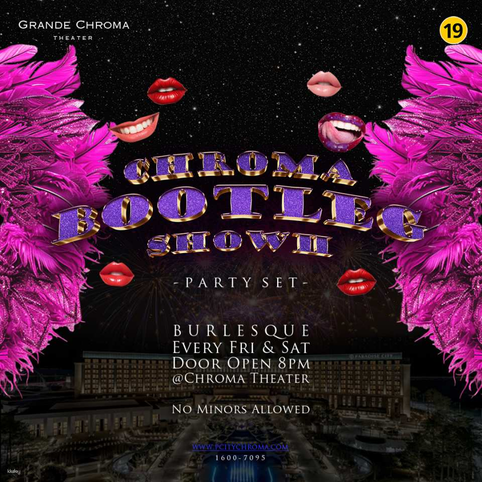 Paradise City Club Chroma Bootleg Show (Chroma Bootleg show WITH TABLE & DINNER) - Photo 1 of 1